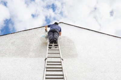 Peinture extérieure au Tartre-Gaudran — façades et ravalement